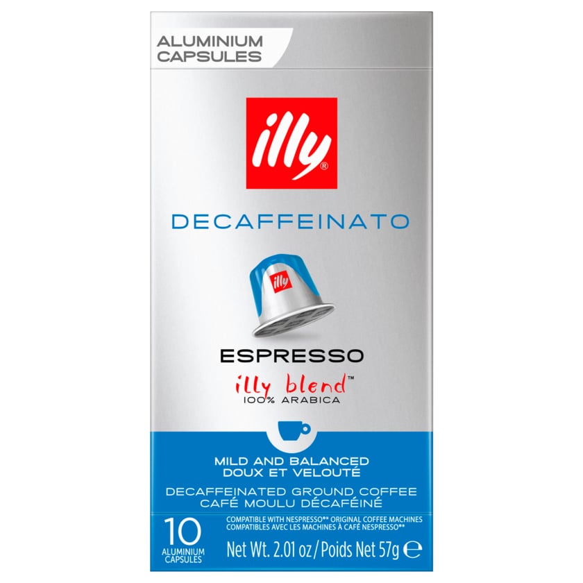 Illy Decaffeinato Espresso illy blend 57g, 10 Kapseln